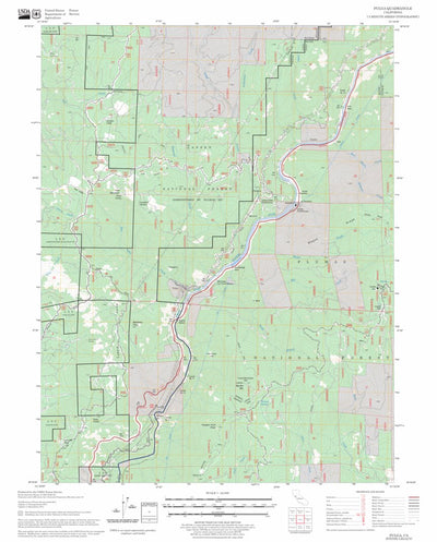 Pulga, CA FSTopo Legacy Preview 1