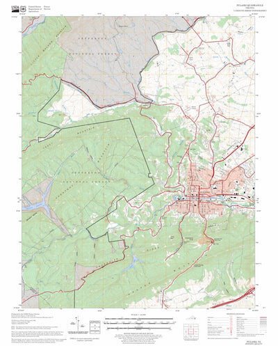 Pulaski, VA FSTopo Legacy Preview 1