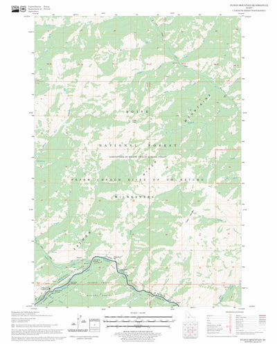 Pungo Mountain, ID FSTopo Legacy Preview 1