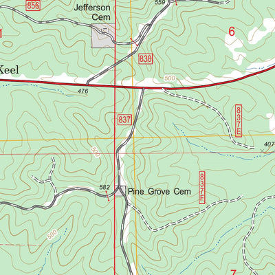 Puskus Lake, MS FSTopo Legacy Preview 3