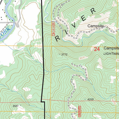 Pyle Creek, ID FSTopo Legacy Preview 2