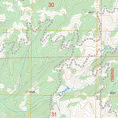 Pyle Creek, ID FSTopo Legacy Preview 3