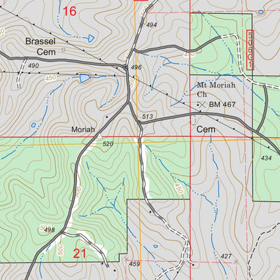 Pulaski, MS FSTopo Legacy Preview 3