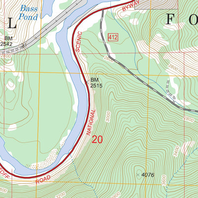 Quinns Hot Springs, MT FSTopo Legacy Preview 2