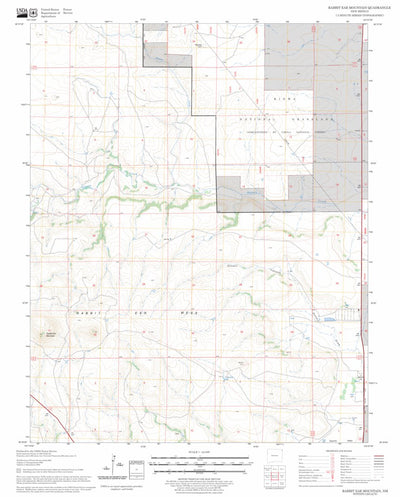 Rabbit Ear Mountain, NM FSTopo Legacy Preview 1