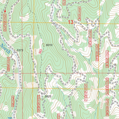 Rabbit Creek Summit, ID FSTopo Legacy Preview 3