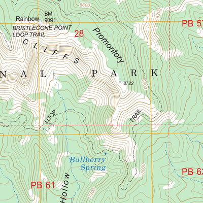 Rainbow Point, UT FSTopo Legacy Preview 3
