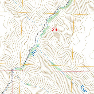 Rams Horn Ridge, ID FSTopo Legacy Preview 3