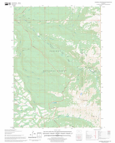 Rammell Mountain, WY FSTopo Legacy Preview 1