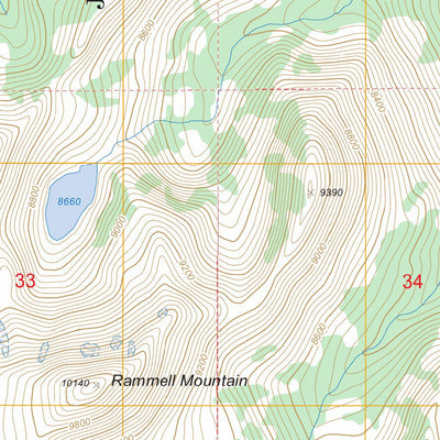 Rammell Mountain, WY FSTopo Legacy Preview 3
