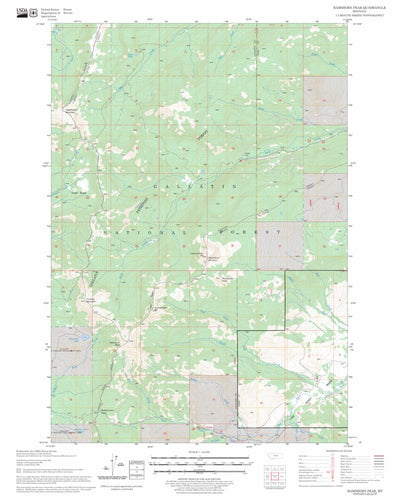 Ramshorn Peak, MT FSTopo Legacy Preview 1