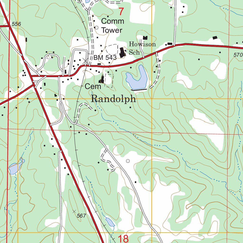 Randolph, AL FSTopo Legacy Map by US Forest Service - Topo | Avenza Maps