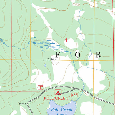 Rasmussen Lakes, UT FSTopo Legacy Preview 2