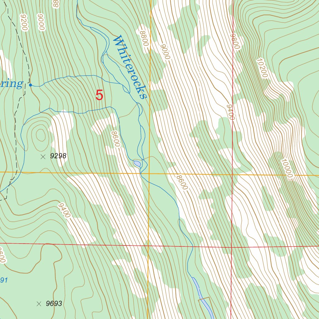 Rasmussen Lakes, UT FSTopo Legacy Map by US Forest Service - Topo ...