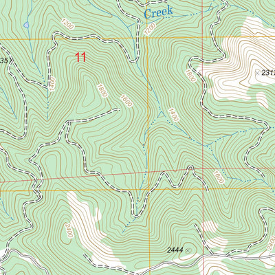 Rasler Creek, OR FSTopo Legacy Preview 3