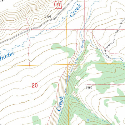 Rattlesnake Butte, CO FSTopo Legacy Preview 2