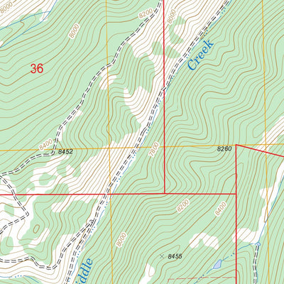 Rattlesnake Butte, CO FSTopo Legacy Preview 3