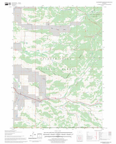 Raspberry Ridge, WY FSTopo Legacy Preview 1