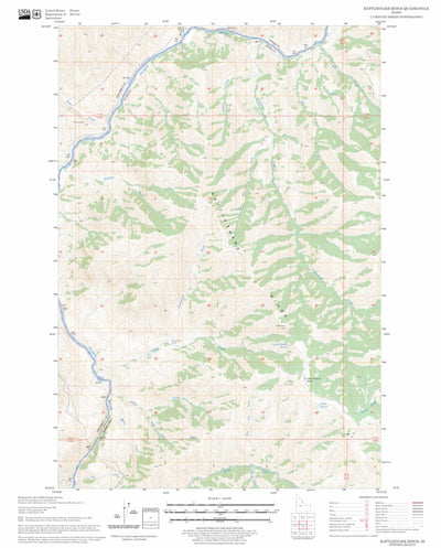 Rattlesnake Ridge, ID FSTopo Legacy Preview 1