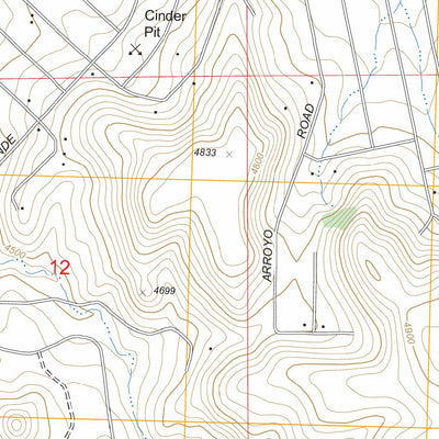 Rattlesnake Butte, CA FSTopo Legacy Preview 3