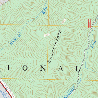 Rawley Springs, VA FSTopo Legacy Preview 2