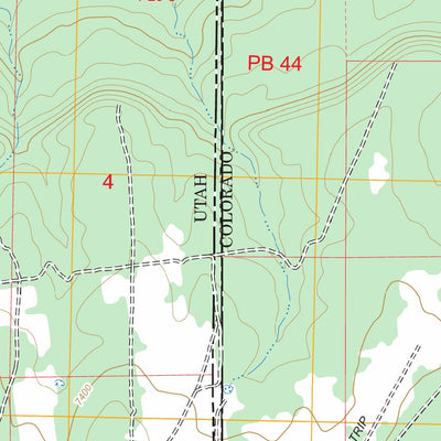 Ray Mesa, UT - CO FSTopo Legacy Preview 2