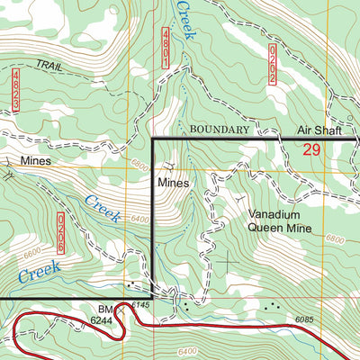 Ray Mesa, UT - CO FSTopo Legacy Preview 3