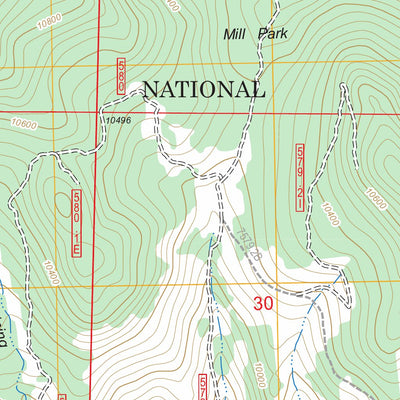 Razor Creek Dome, CO FSTopo Legacy Preview 2