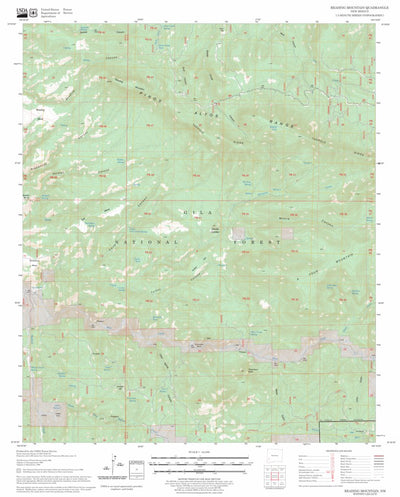 Reading Mountain, NM FSTopo Legacy Preview 1