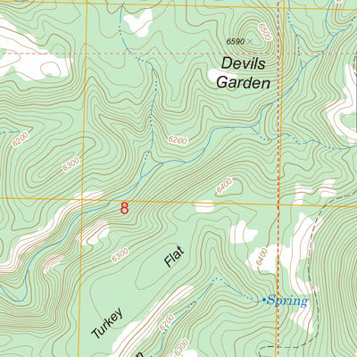 Reading Mountain, NM FSTopo Legacy Preview 2