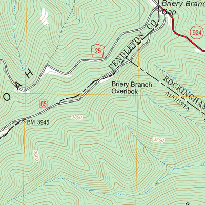Reddish Knob, VA - WV FSTopo Legacy Preview 3
