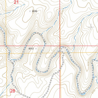 Red Butte SW, AZ FSTopo Legacy Preview 3
