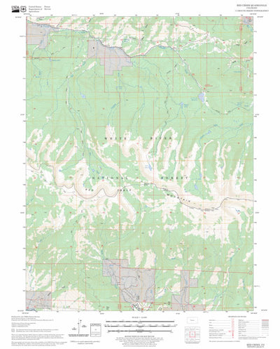 Red Creek, CO FSTopo Legacy Preview 1