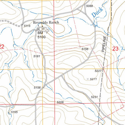 Red Hill, WY FSTopo Legacy Preview 3