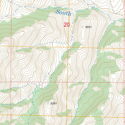 Red Lodge East, MT FSTopo Legacy Preview 3