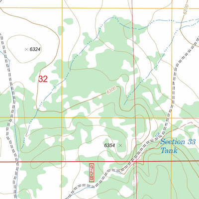 Red Knoll, AZ FSTopo Legacy Preview 2