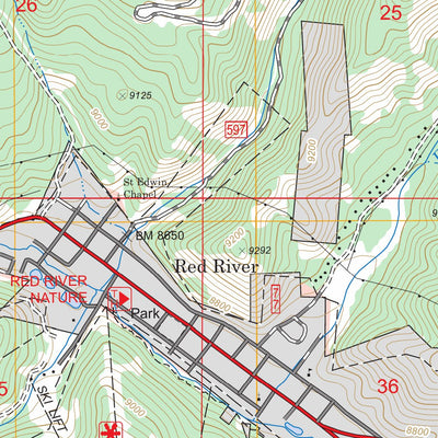 Red River, NM FSTopo Legacy Preview 3