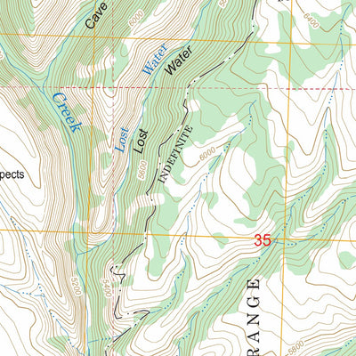 Red Pryor Mountain, MT - WY FSTopo Legacy Preview 3