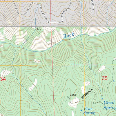Red Spur Mountain, UT FSTopo Legacy Preview 3