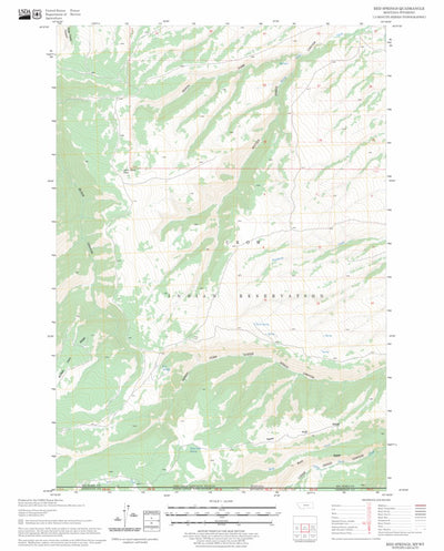 Red Springs, MT - WY FSTopo Legacy Preview 1
