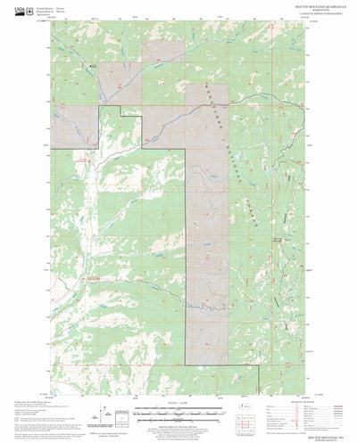 Red Top Mountain, WA FSTopo Legacy Preview 1