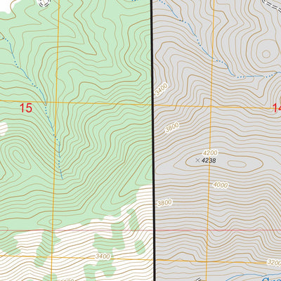 Red Top Mountain, WA FSTopo Legacy Preview 2