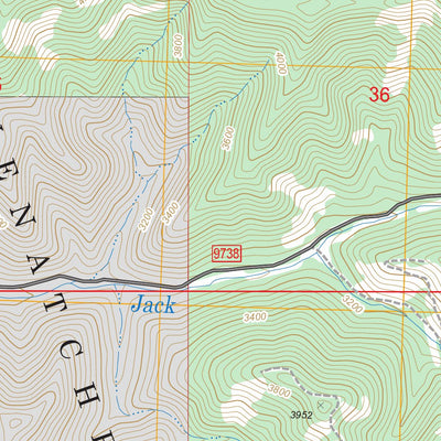 Red Top Mountain, WA FSTopo Legacy Preview 3