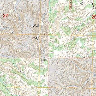 Red Wing Creek, ND FSTopo Legacy Preview 3