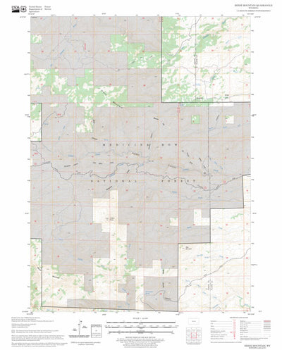 Reese Mountain, WY FSTopo Legacy Preview 1