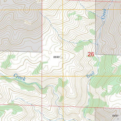 Reese Mountain, WY FSTopo Legacy Preview 3