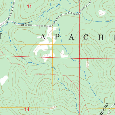 Red Top Mountain, AZ FSTopo Legacy Preview 2