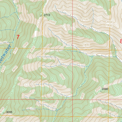 Reliz Canyon, CA FSTopo Legacy Preview 3