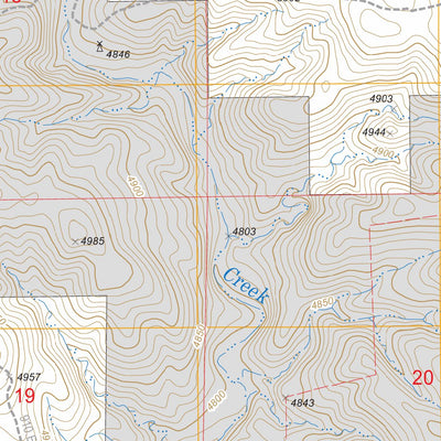 Reno Flats, WY FSTopo Legacy Preview 3