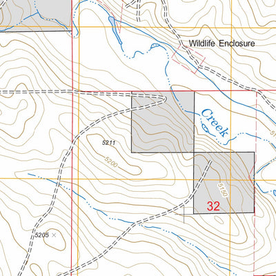 Reno Reservoir, CO FSTopo Legacy Preview 3
